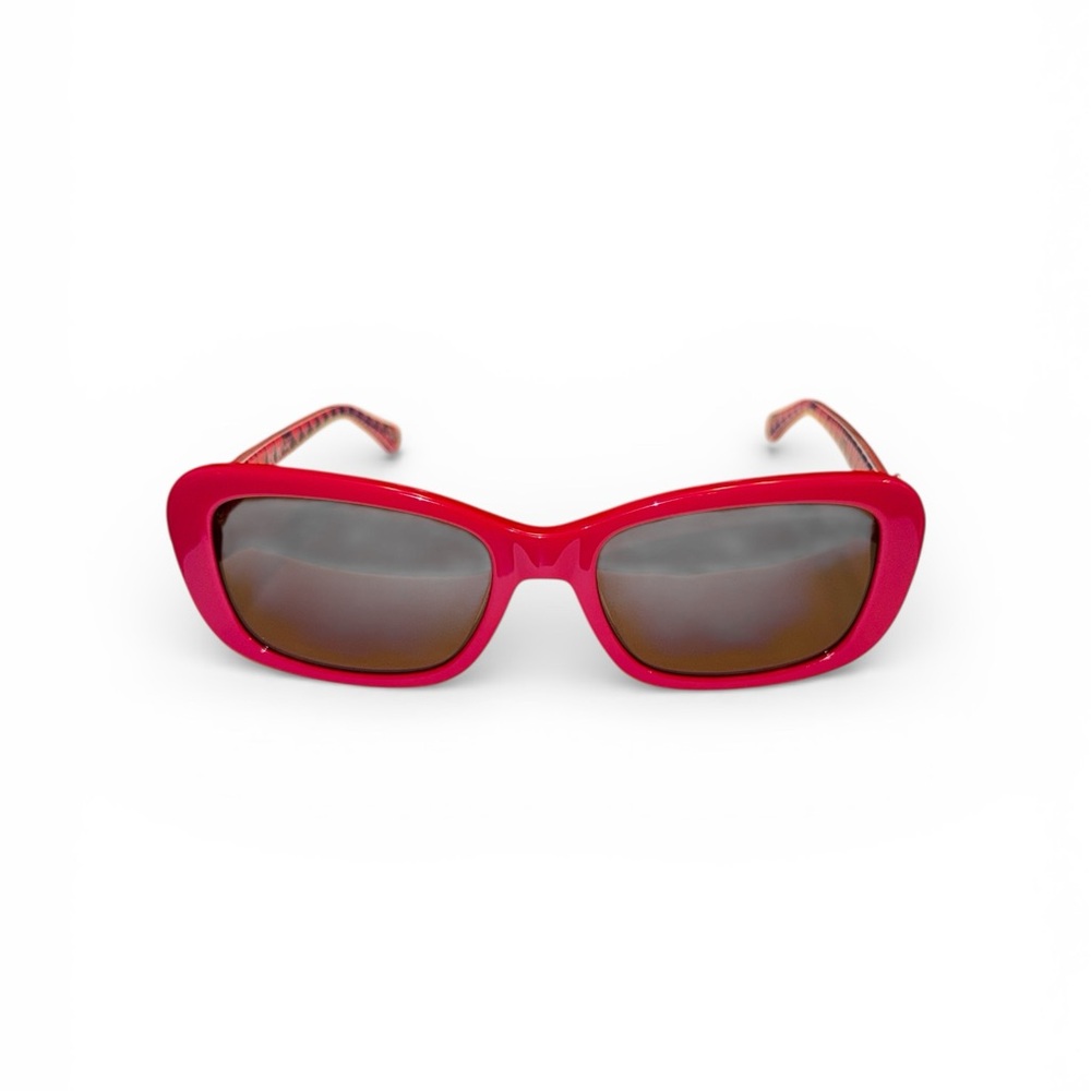 SOLD - Love Moschino Sunglasses in Fuchsia - Picture 6 of 12